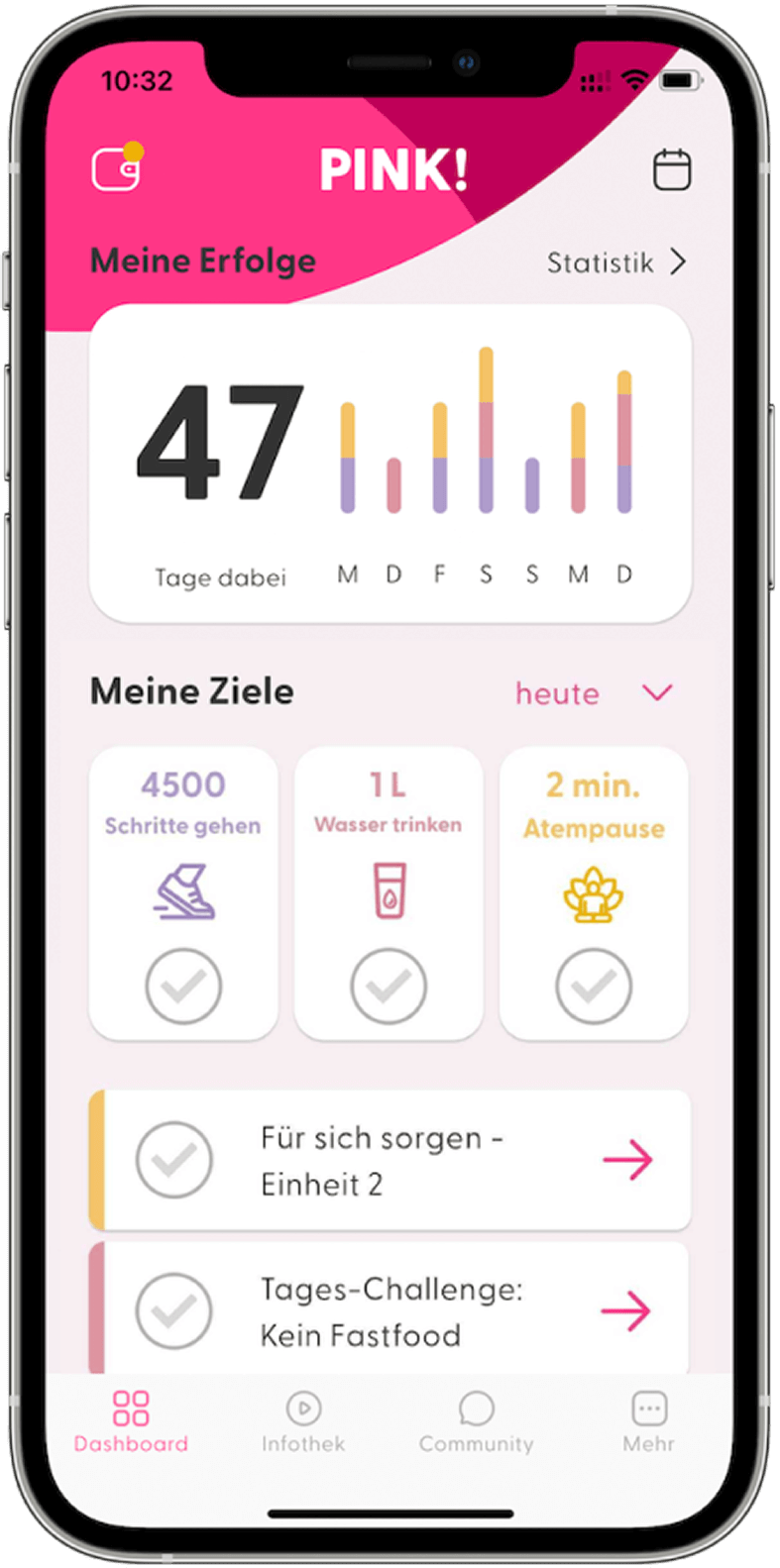 PINK! Coach App