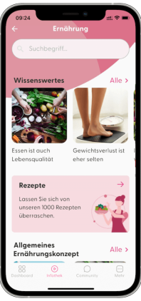 Wissensvermittlung zu Ernährung, Bewegung und mentale Gesundheit