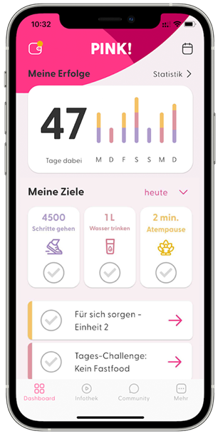 screenshot pink