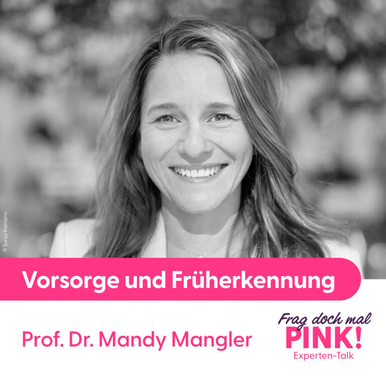 Cover Folge 3: Vorsorge und Früherkennung – mit Prof. Dr. Mandy Mangler